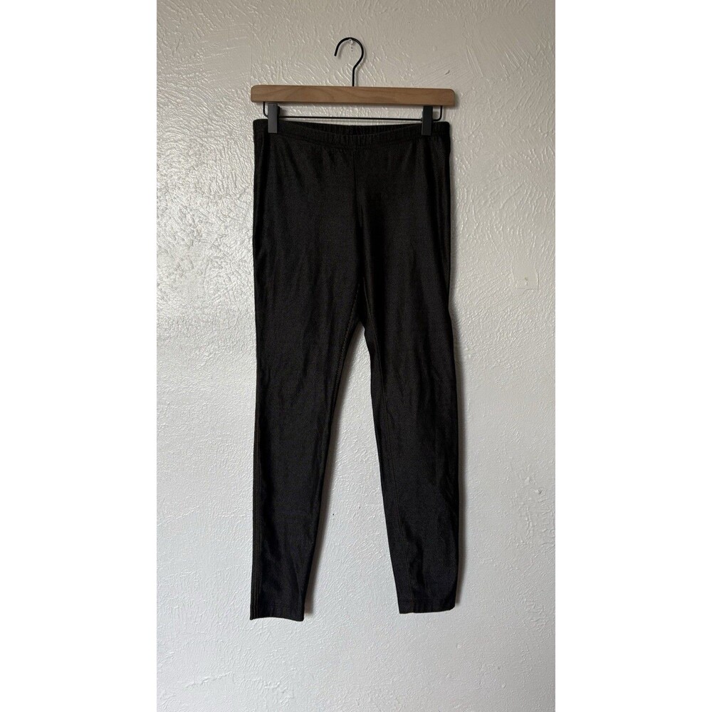 Old Navy Women's Black Heathered Leggings Size Medium